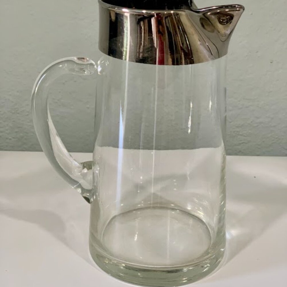 VTG~Pitcher “Dorothy Thorp” Silver Band